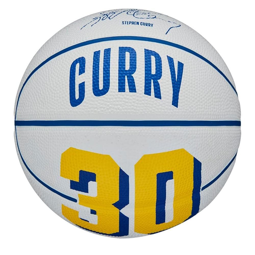 Ballon de Basketball Blanc Wilson Curry 1