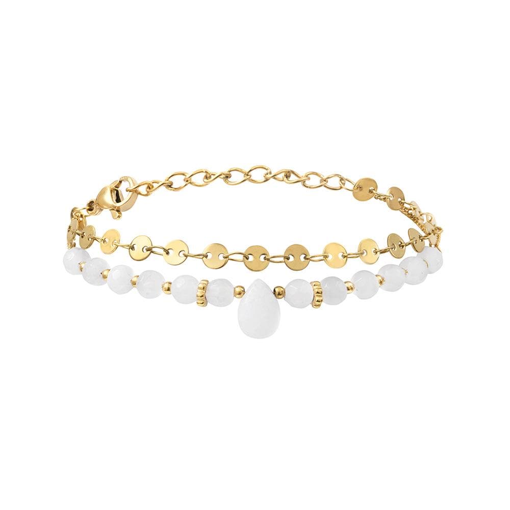 Bracelets Doré/Blanc Femme Clio Blue Lisa 1