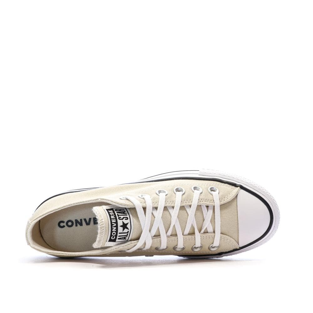 Baskets Beige Femme Converse Chuck Taylor All Star Lift 4
