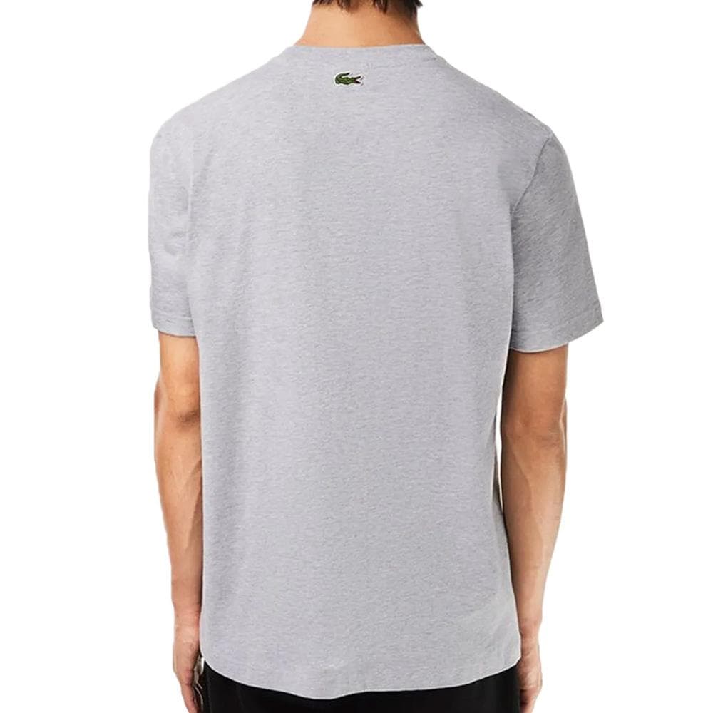T-shirt Gris Mixte Lacoste TH1218 2