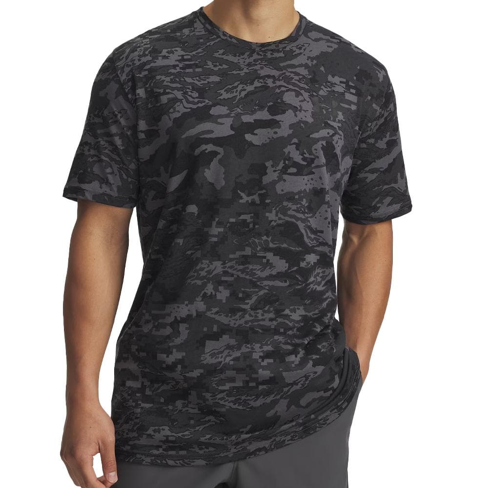 T-shirt Gris/Noir Homme Under Armour Camo 1