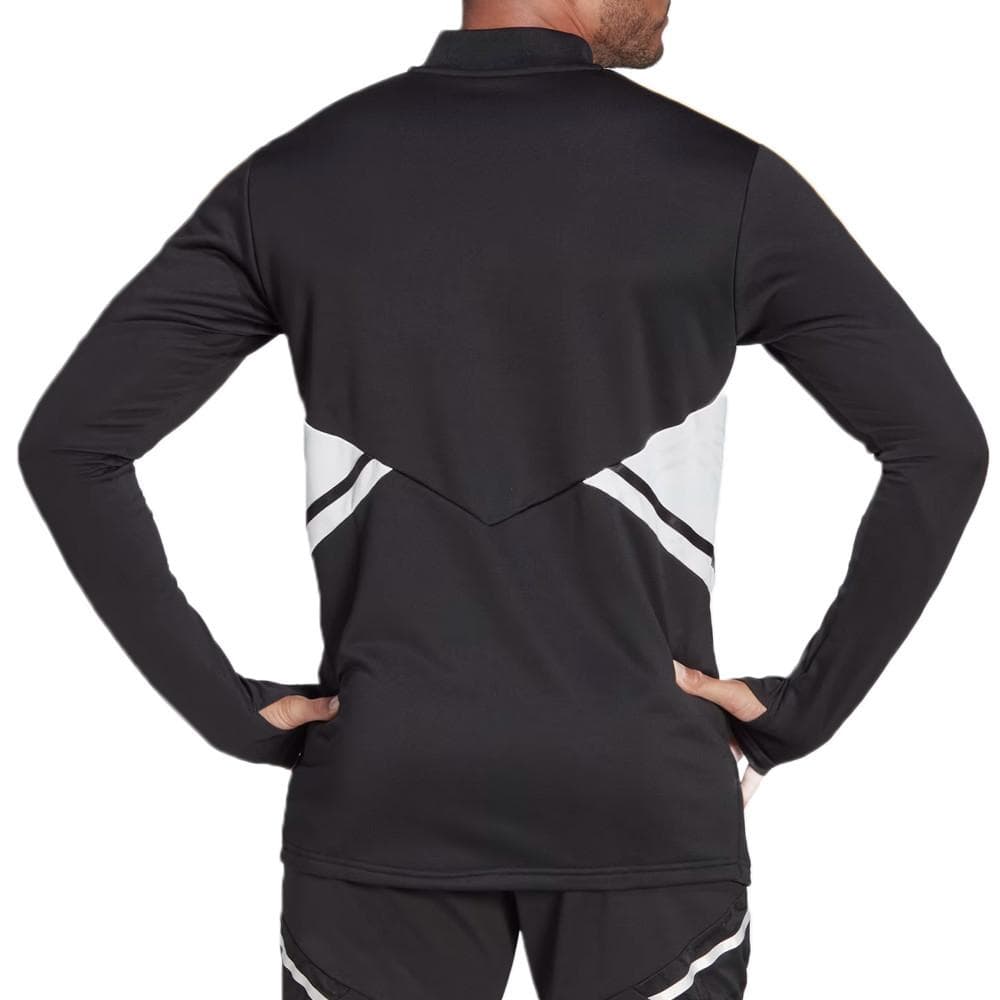 Juventus Sweat 1/4 zip Noir Homme Adidas 2022 2