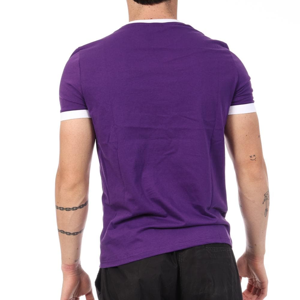 T-Shirt Violet Homme Le Coq Sportif Tee 2