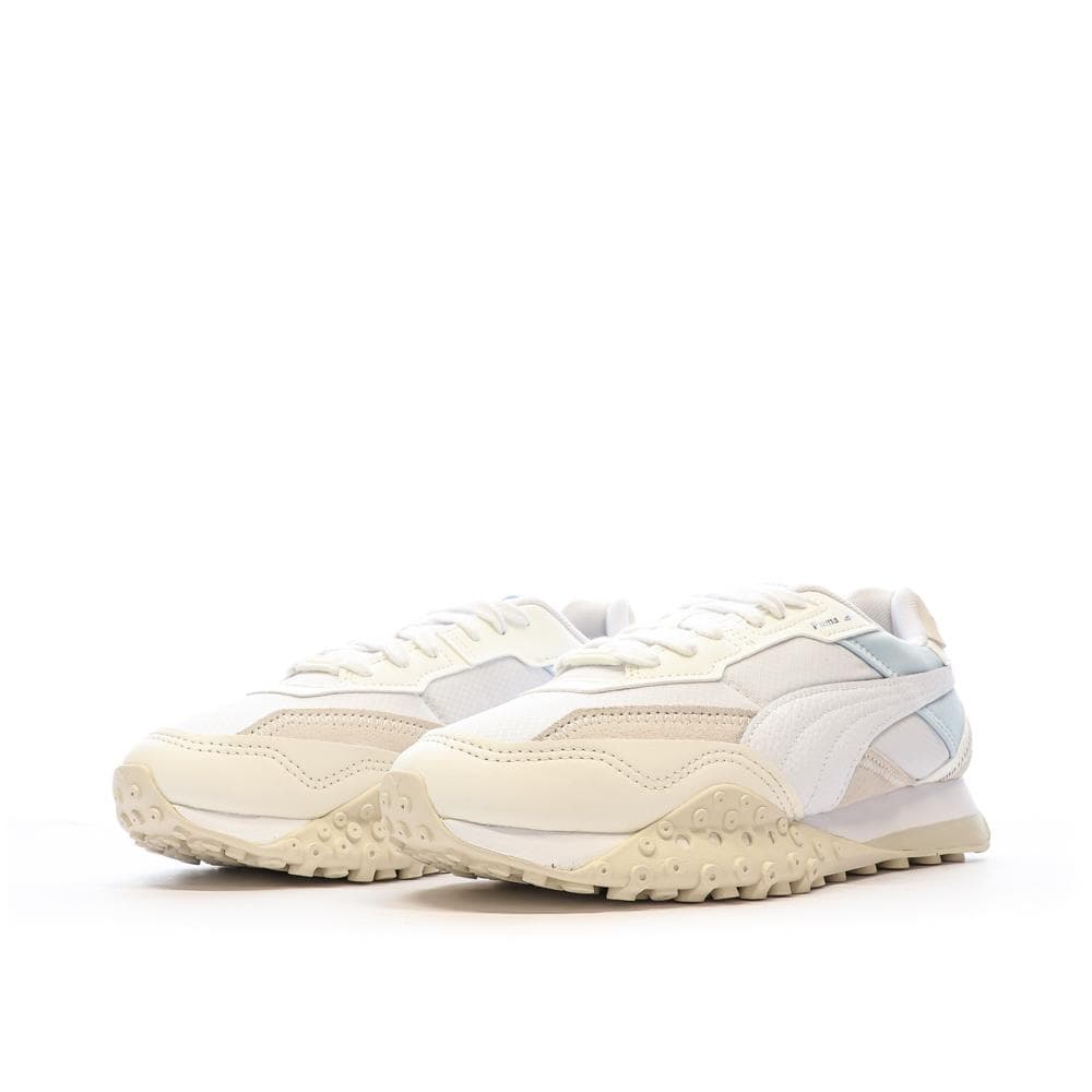 Baskets Beige/Blanc Femme Puma Rider Soft 6