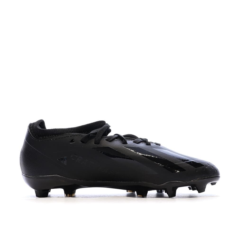 Chaussures de football Noires Garçon Adidas X Crazyfast 2