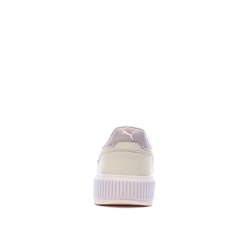 Baskets Blanches/Mauve Fille Puma Carina Mia 3