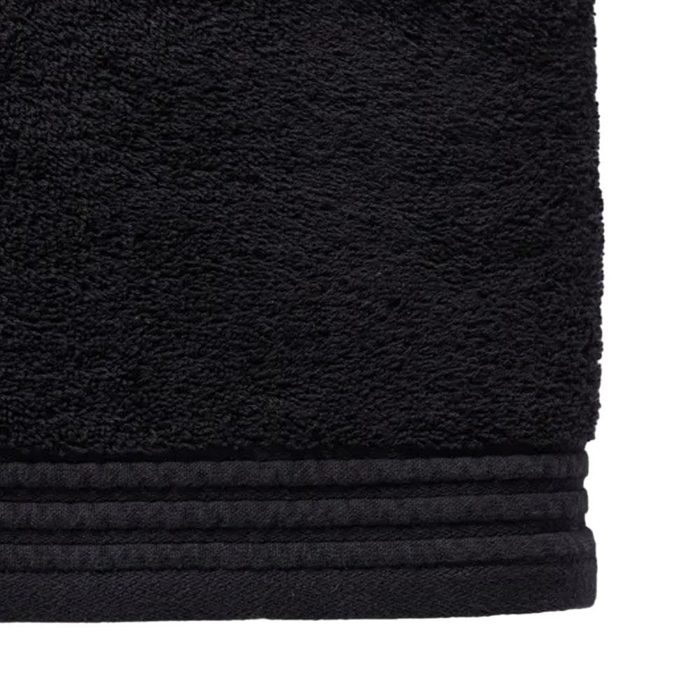 Serviette Noir Utility 65x130 2