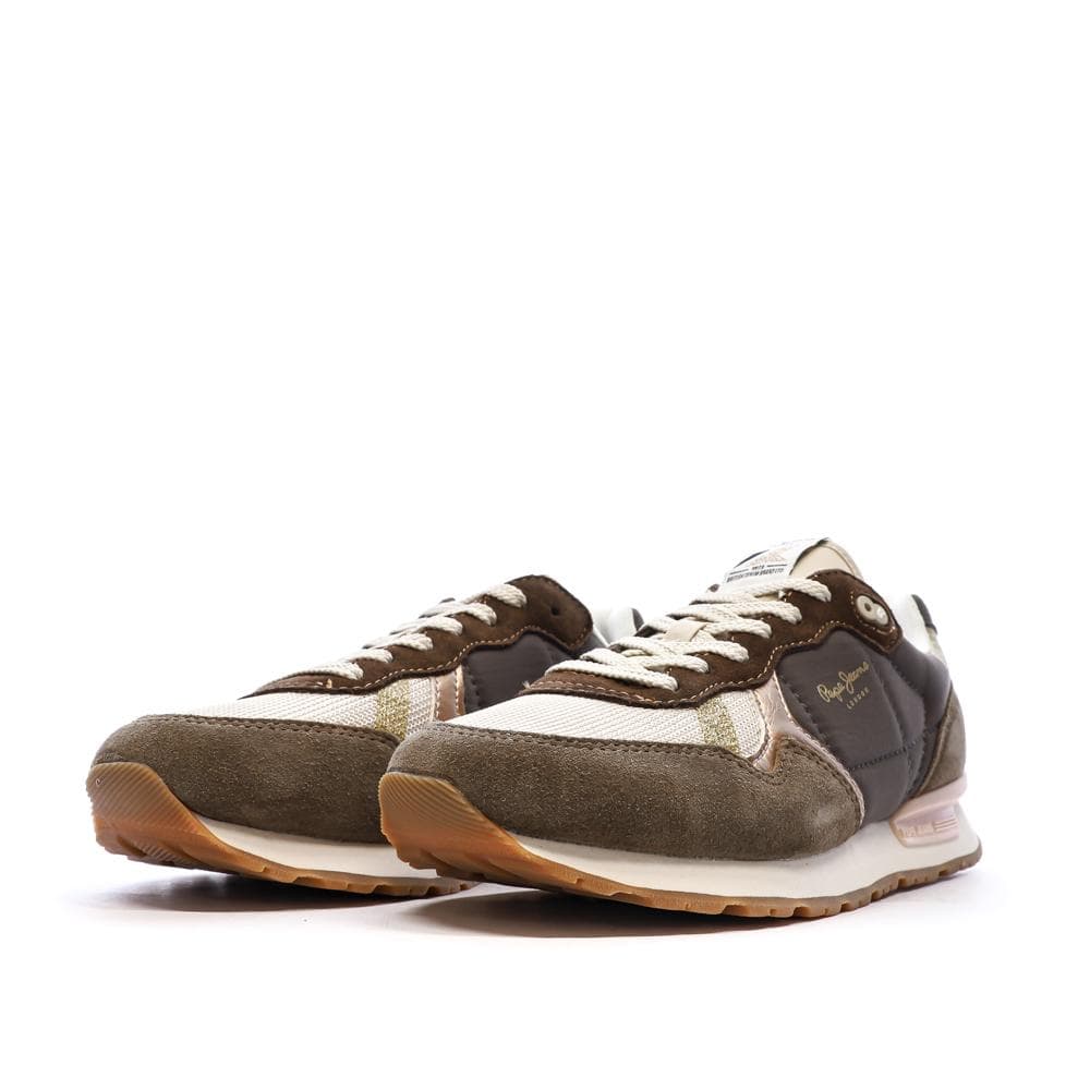 Baskets Marrons Femme Pepe jeans Brit Mixt 6