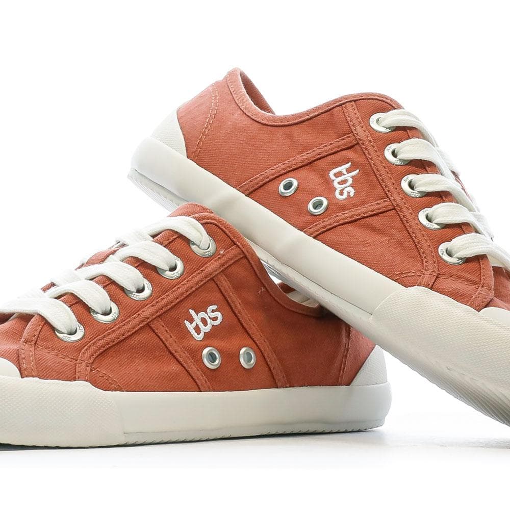 Baskets en toile Terracotta Femme TBS Opiace 7