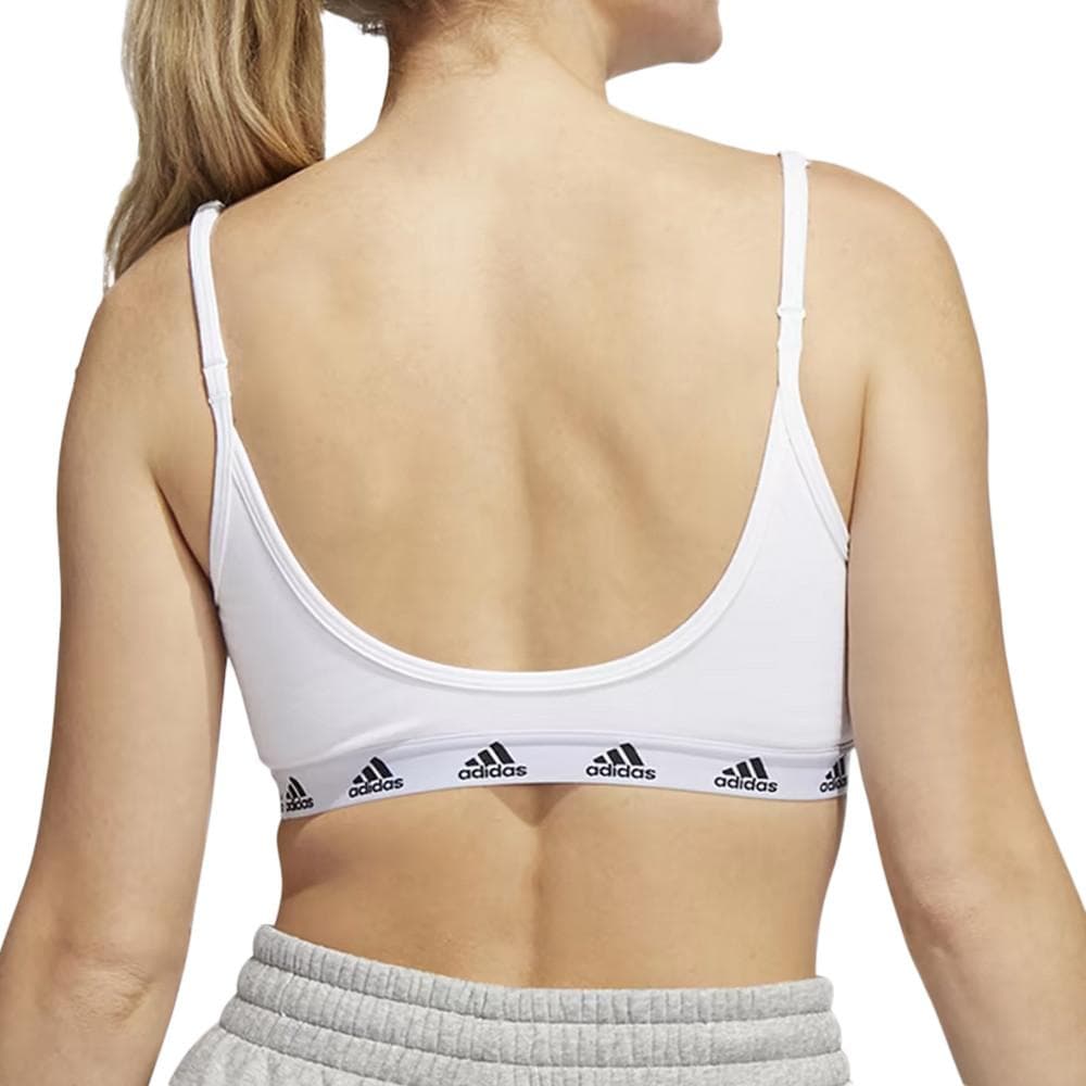 Brassière Blanche Femme Adidas Pureb 2