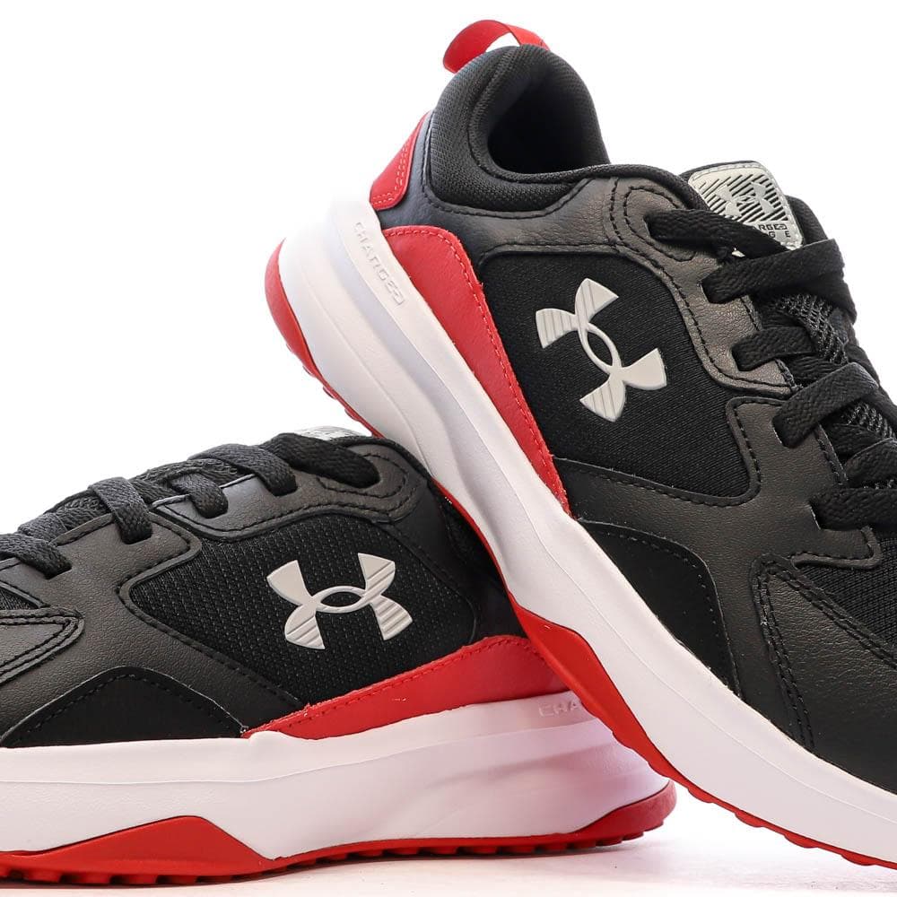 Chaussures de Fitness Noire/Rouge Homme Under Armour Charged Edge 7