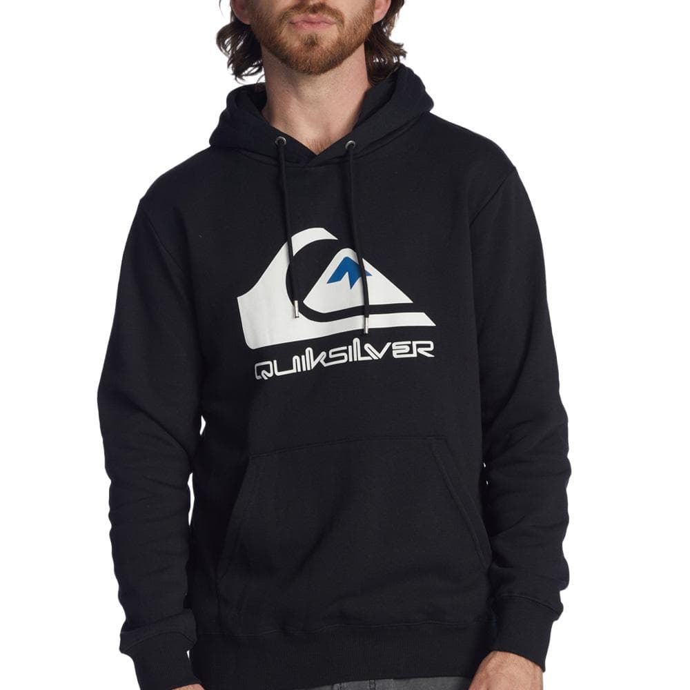 Sweat Noir Homme Quiksilver Biglogohood 1