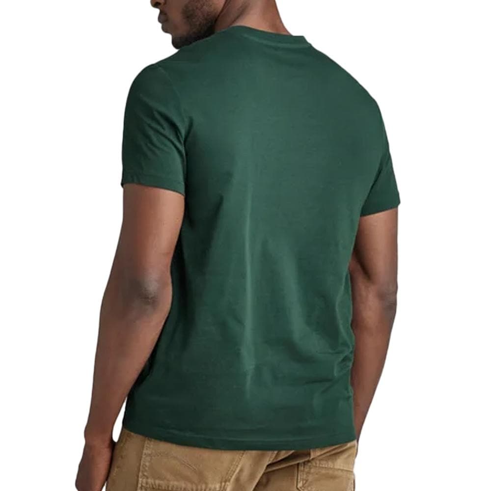 T-shirt Vert Homme G-Star Raw Old Skool 2