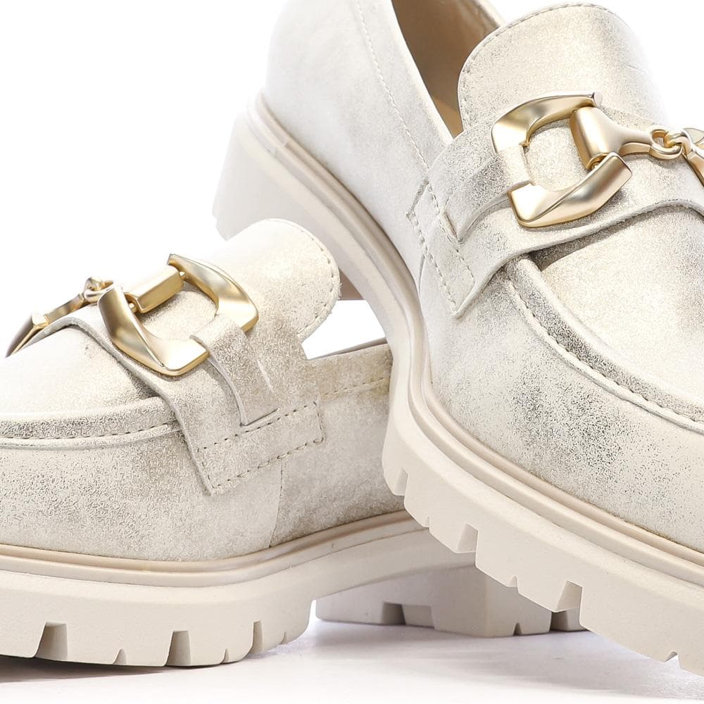 Mocassins Beige Nacré Femme Marco Tozzi 24700 7