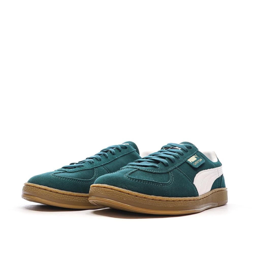 Baskets Vertes Homme Puma Super Team Sd 6