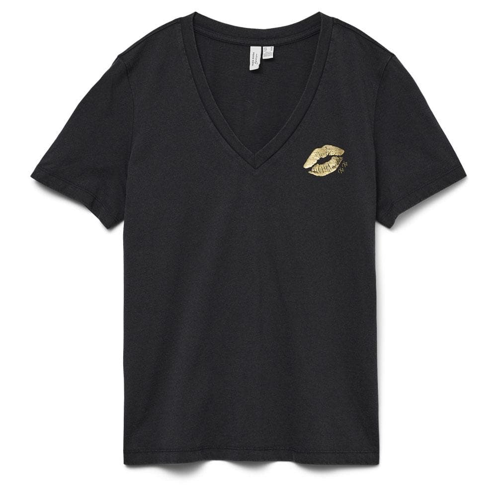 T-Shirt Noir Femme Vero Moda Feyola 1