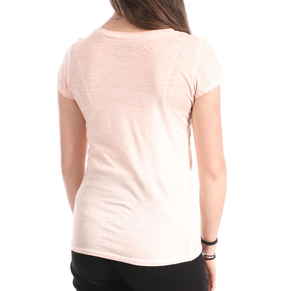 T-shirt Rose Femme Guess Script 2