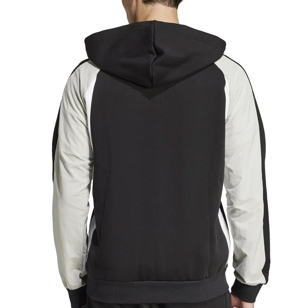 Sweat Zippé Noir Homme Adidas JD8067 2