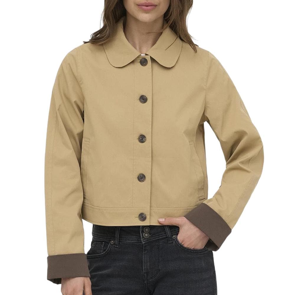 Veste Marron Femme Only Orchid Life Contrast 1