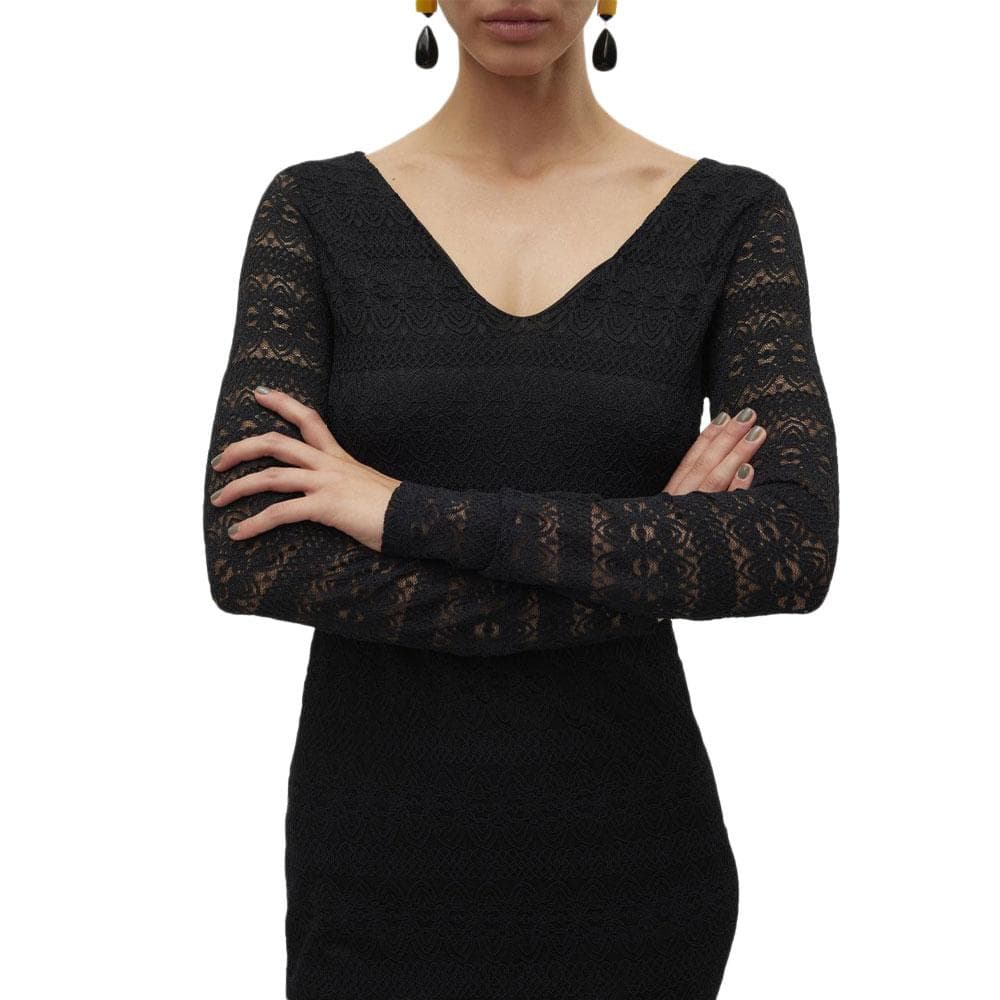 Robe Noire Femme Vero Moda Zoé 4