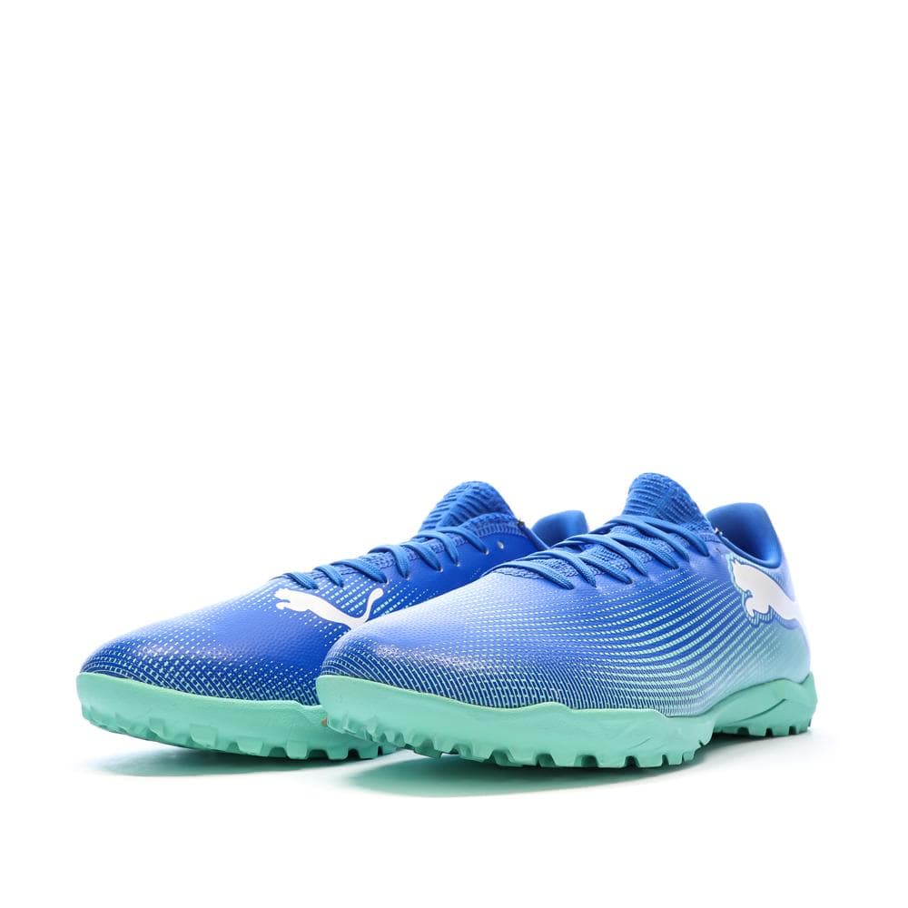 Chaussures de Foot Bleues Homme Puma Future 7 Play TT 6