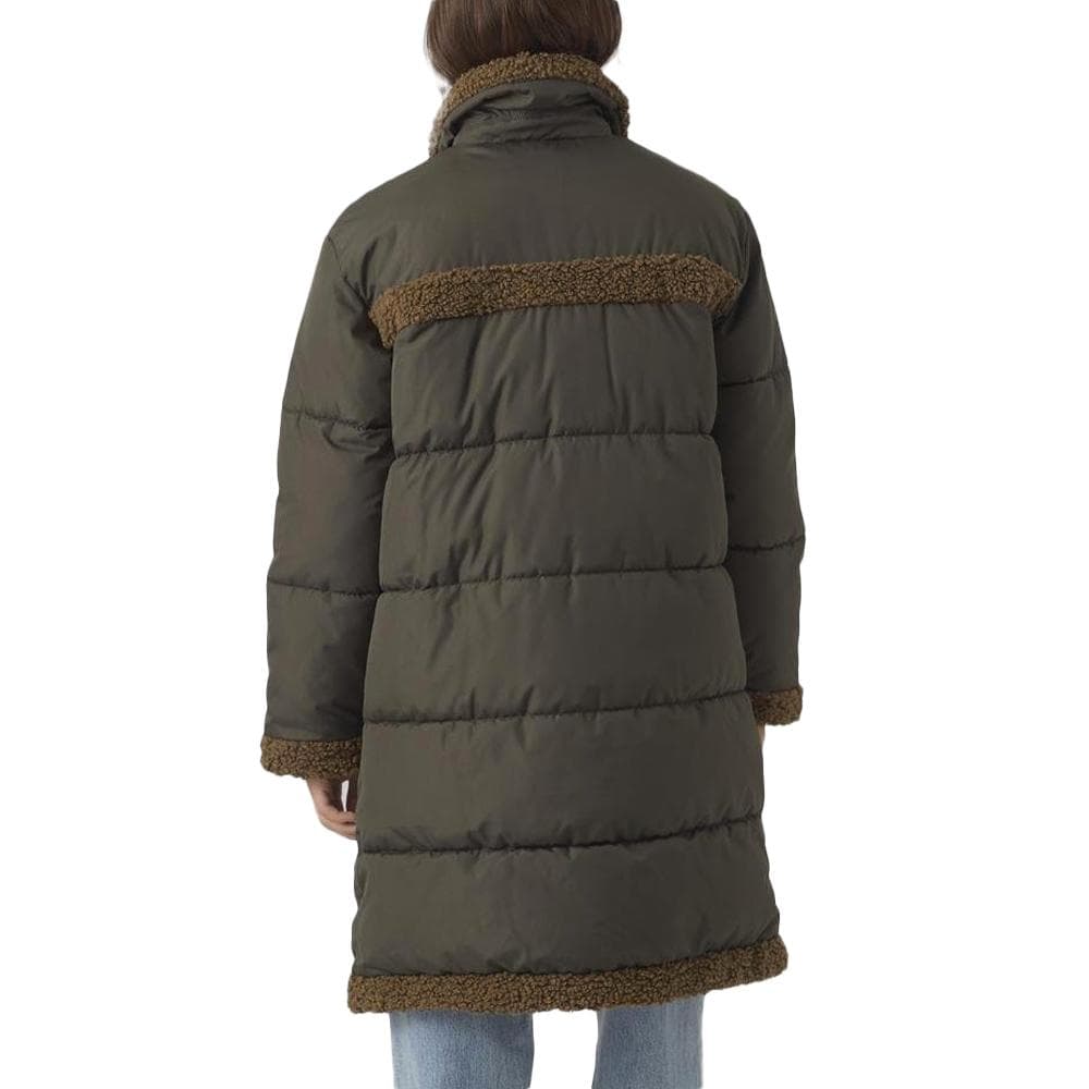 Doudoune Marron Femme Vero Moda Teddy Coat Boos 2