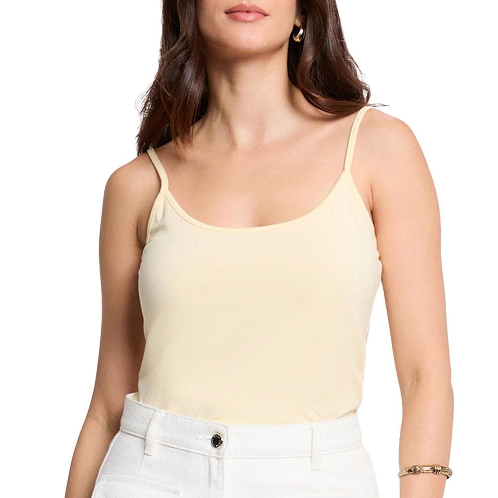 Débardeur Jaune Femme Morgan Basic 1