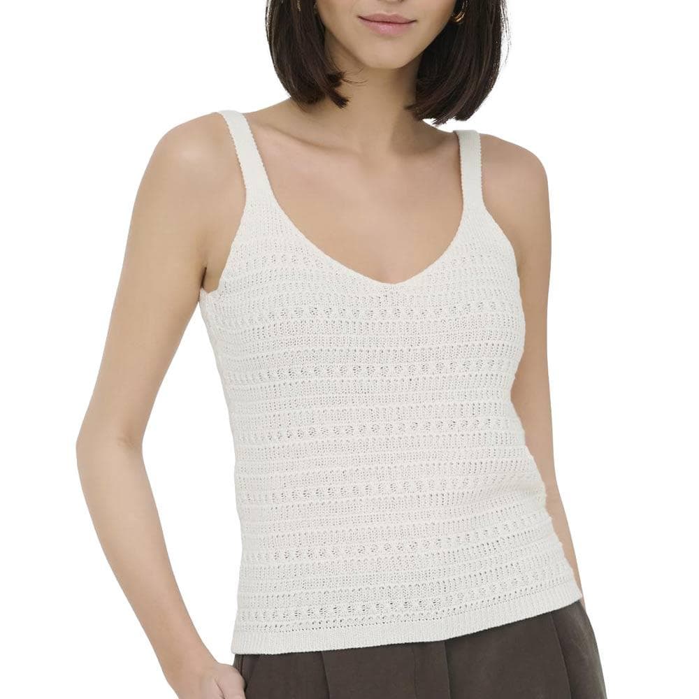 Débardeur Blanc Femme Jdy Tropica 1