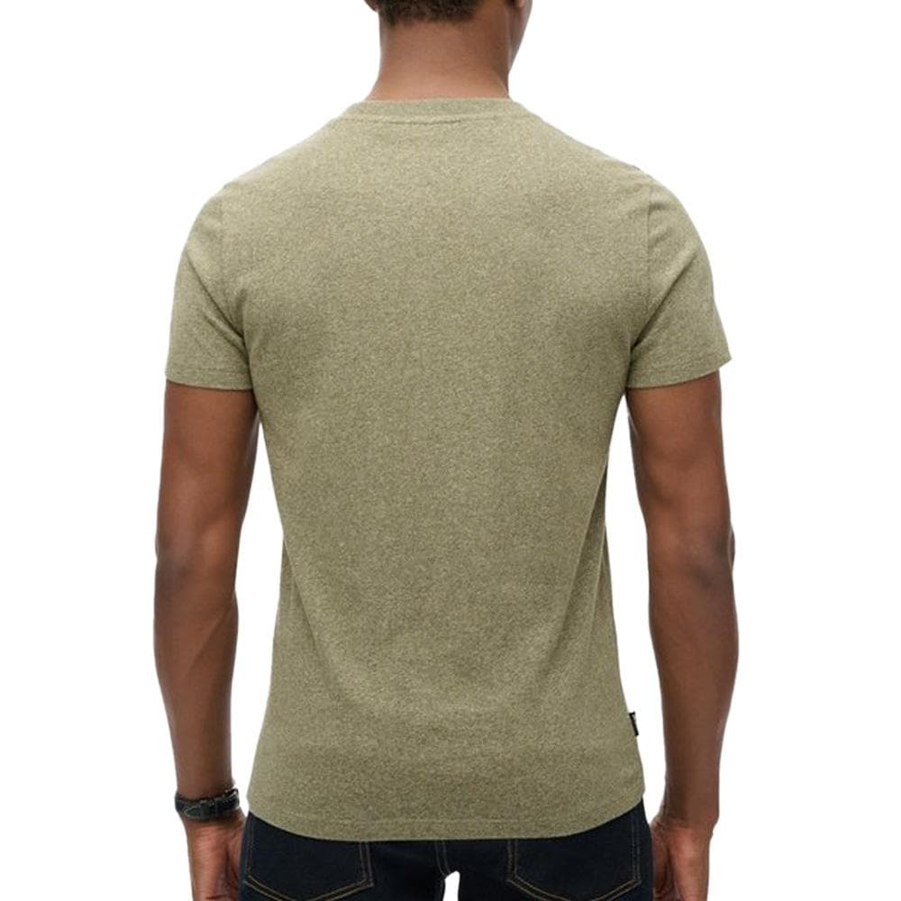 T-shirt Vert Chiné Homme Superdry Vintage LogoR6Ts 2