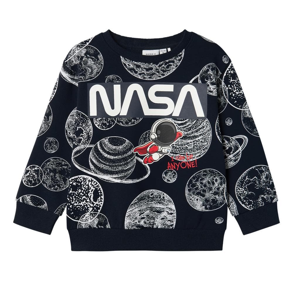 Sweat Marine Garçon Name it Daim Nasa 1