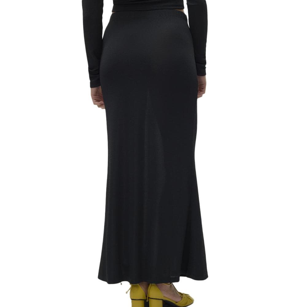Jupe à Paillettes Noir Femme Vero Moda Kanva Glitter 2