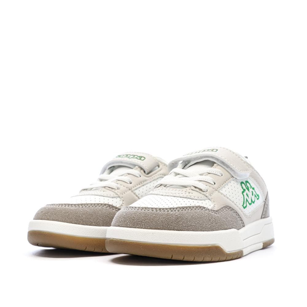 Baskets Blanches/Grises/Vertes Garçon Kappa Manis 6