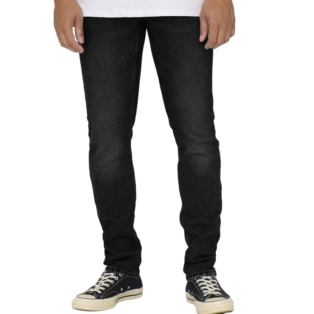 Jean Regular Noir Homme Only & Sons Weft 1