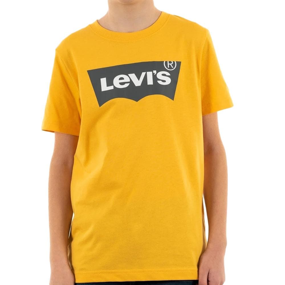 T-shirt Jaune/Noir Garçon Levi's 9E8157 1