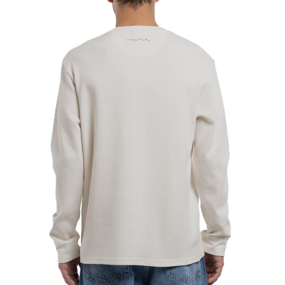 Pull Blanc Homme Teddy Smith Waffle 2