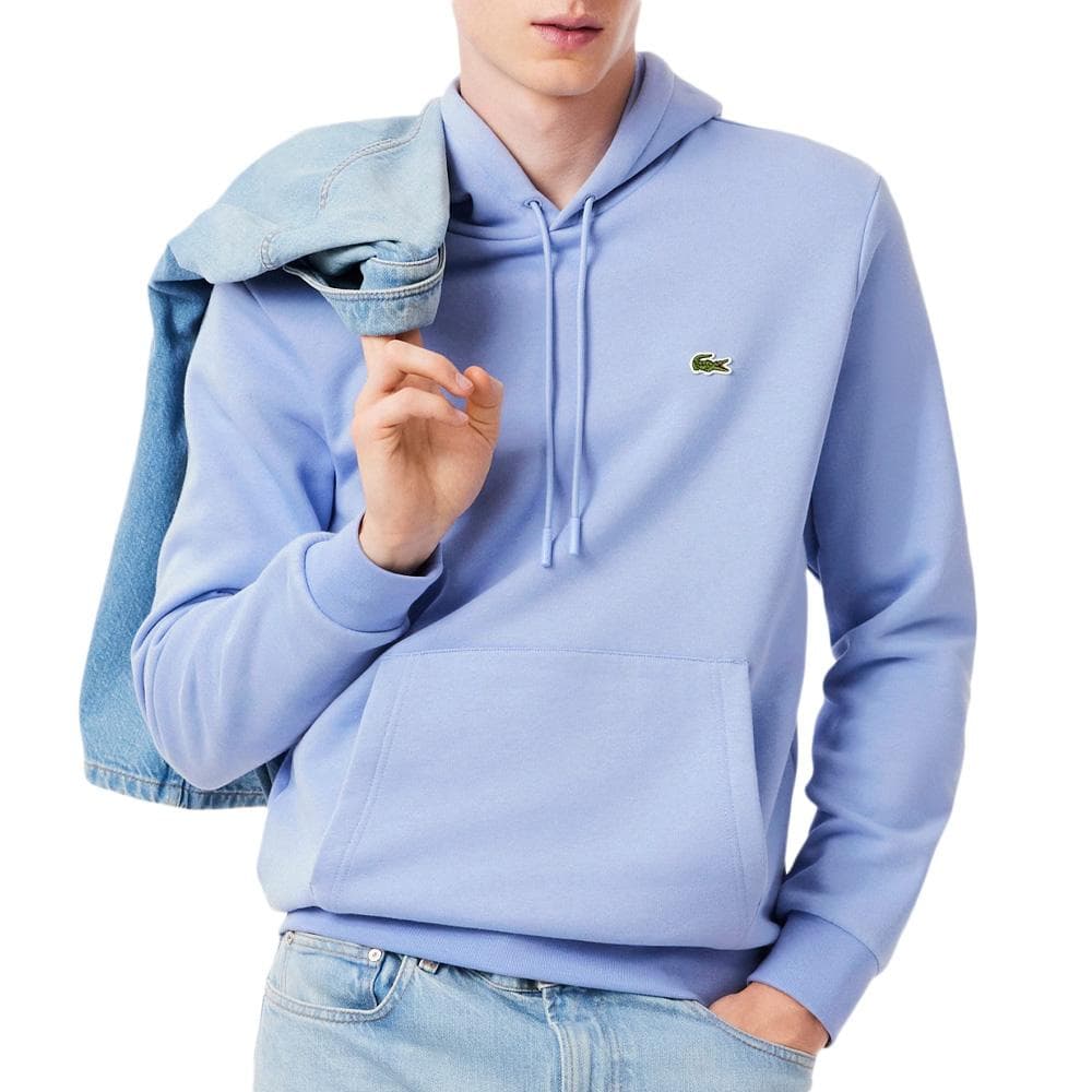 Sweat Bleu Homme Lacoste En Mollet 1