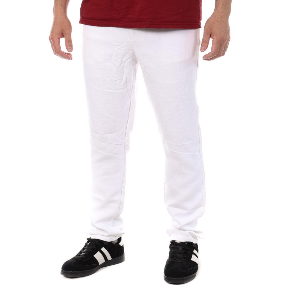 Pantalon Toile Blanc Homme RMS26 5690 1