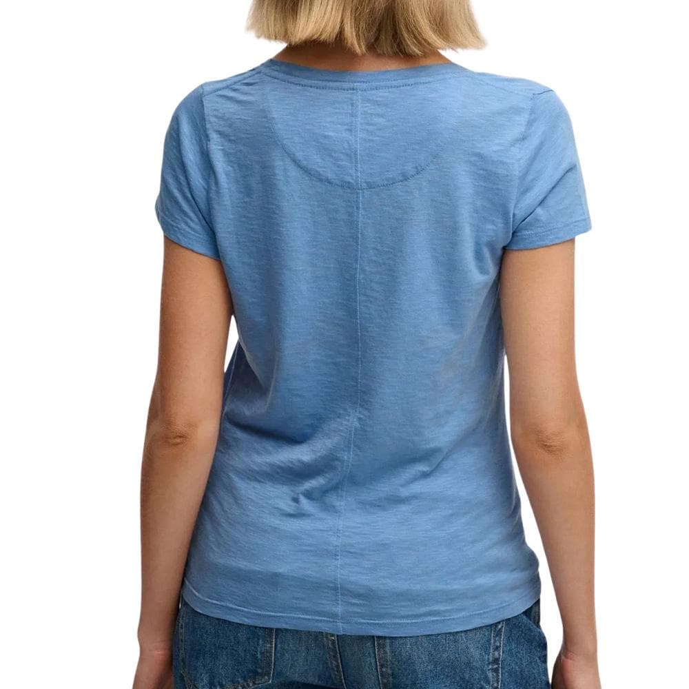 T-shirt Bleu Femme Superdry Studios Scoop 2