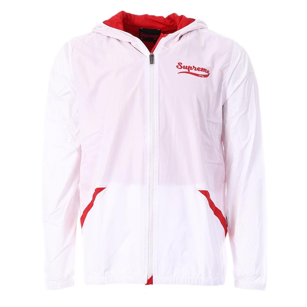 Veste Coupe-Vent Blanc Homme Supreme Grip Treeko 1