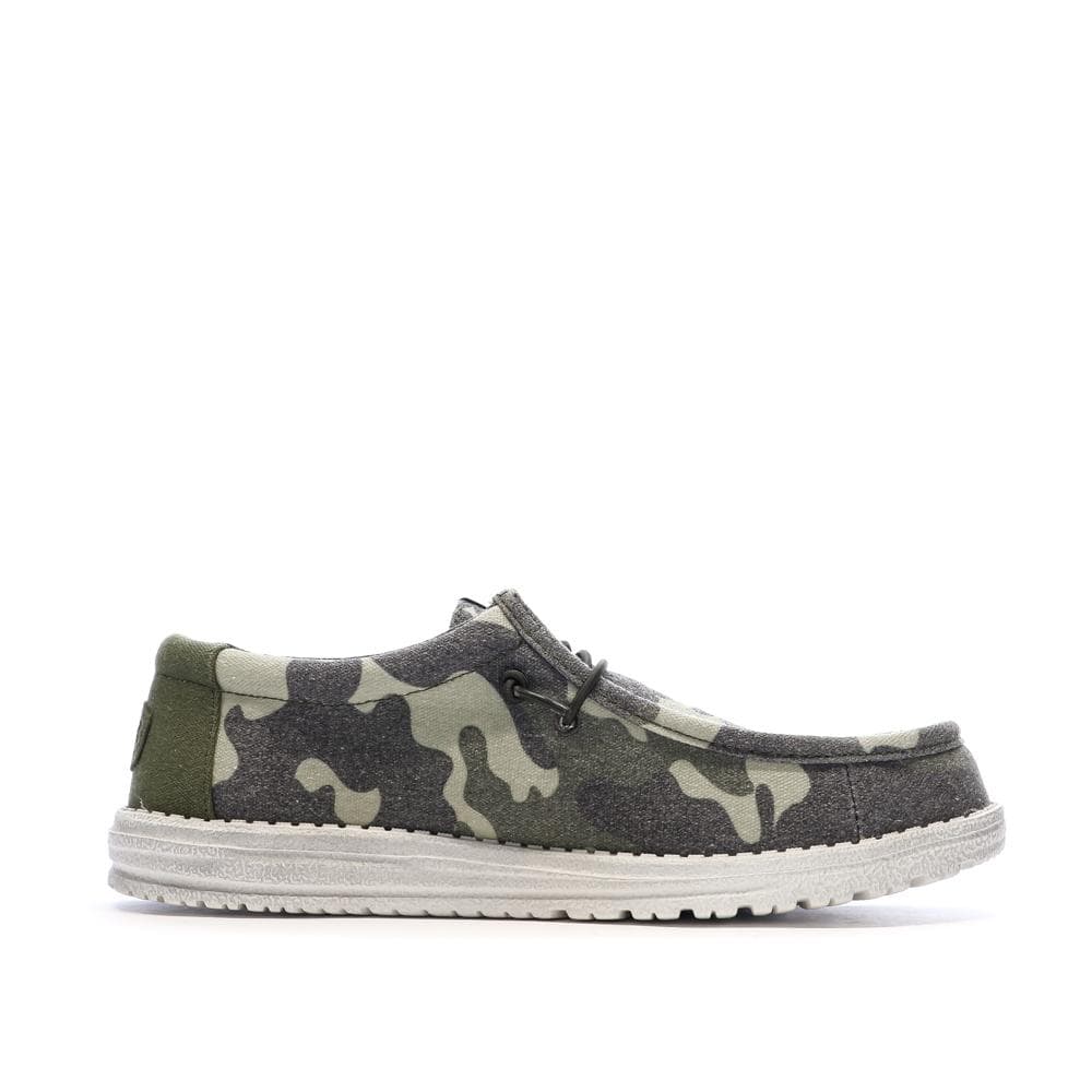 Chaussures Militaire Kaki Homme Hey Dude Camo 2