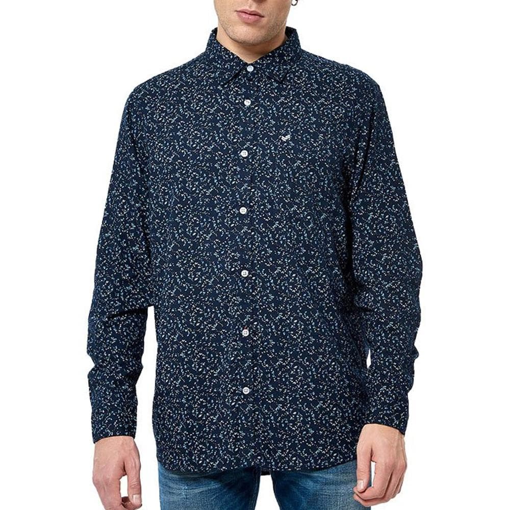 Chemise fleurie Marine Homme Kaporal Montye 1