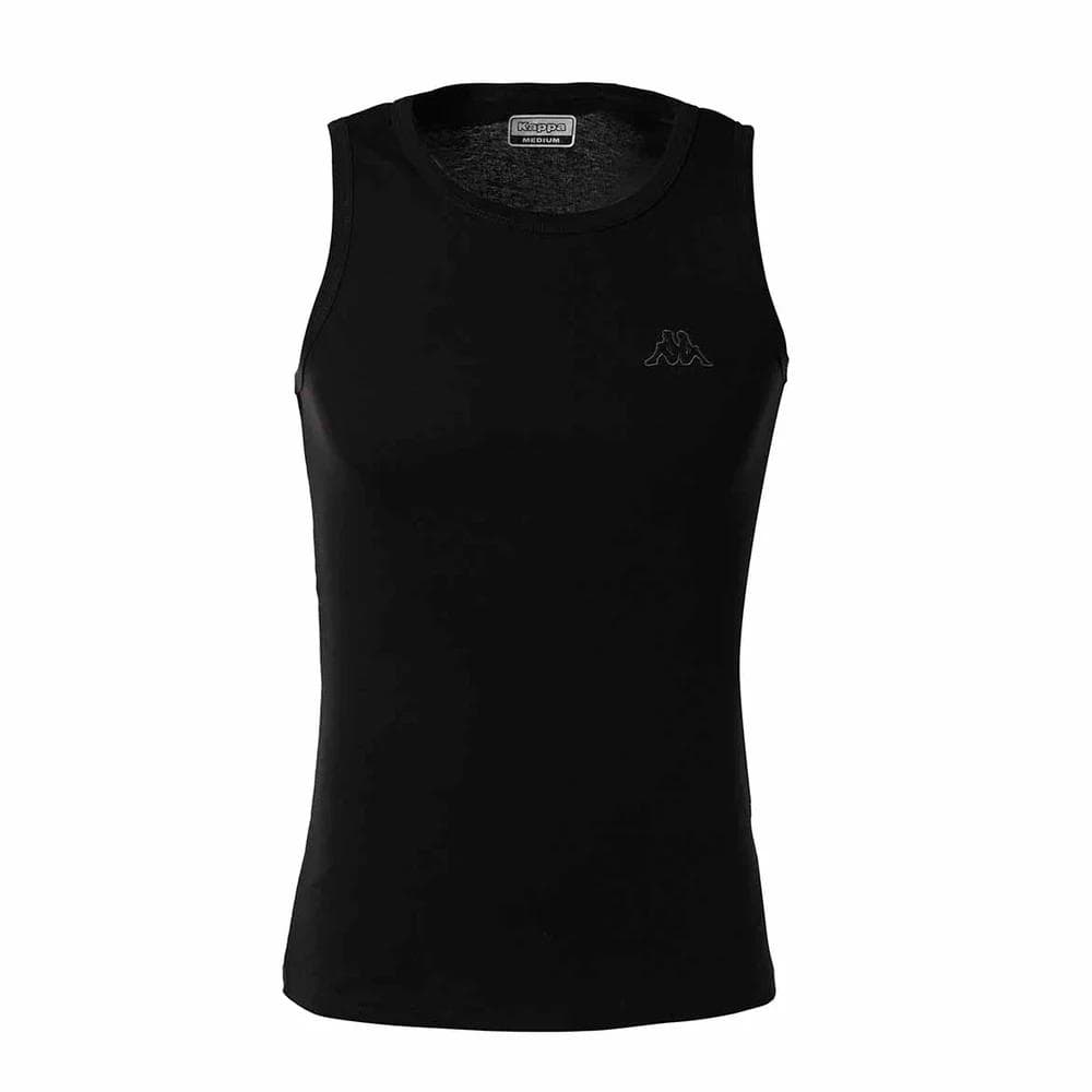 Débardeur Noir Femme Kappa Carsenac 1