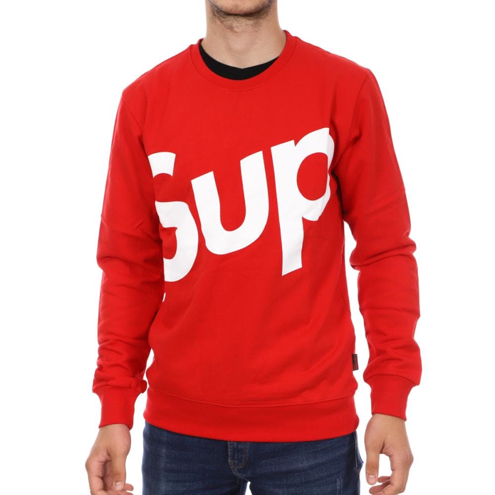 Sweat Rouge Homme Supreme Grip Classy 1