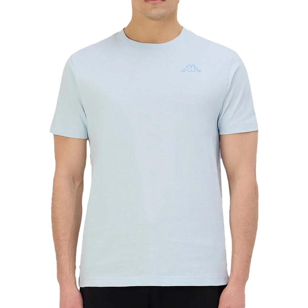 T-shirt Bleu Clair Homme Kappa Cafers 1