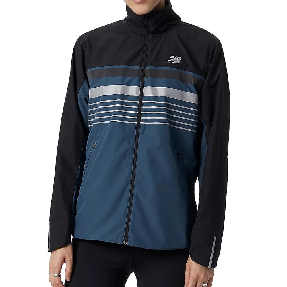 Veste Noir/Marine Femme New Balance Accelerate Reflective 1