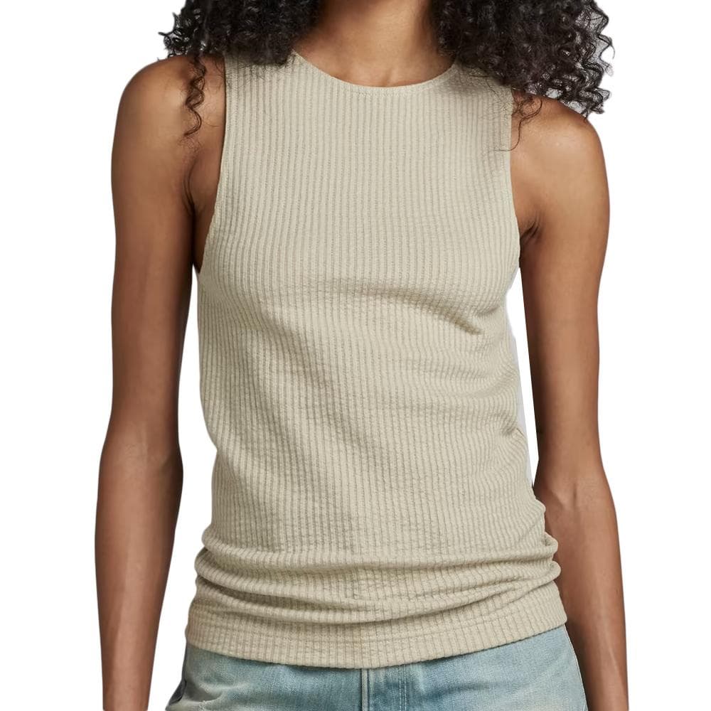 Débardeur Vert Femme G-Star Raw D23093 1