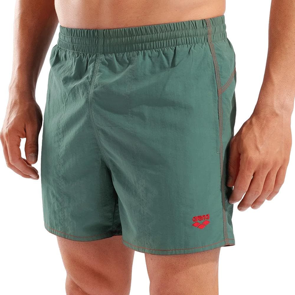Short de bain Kaki/Rouge Homme Arena Bywayx 1