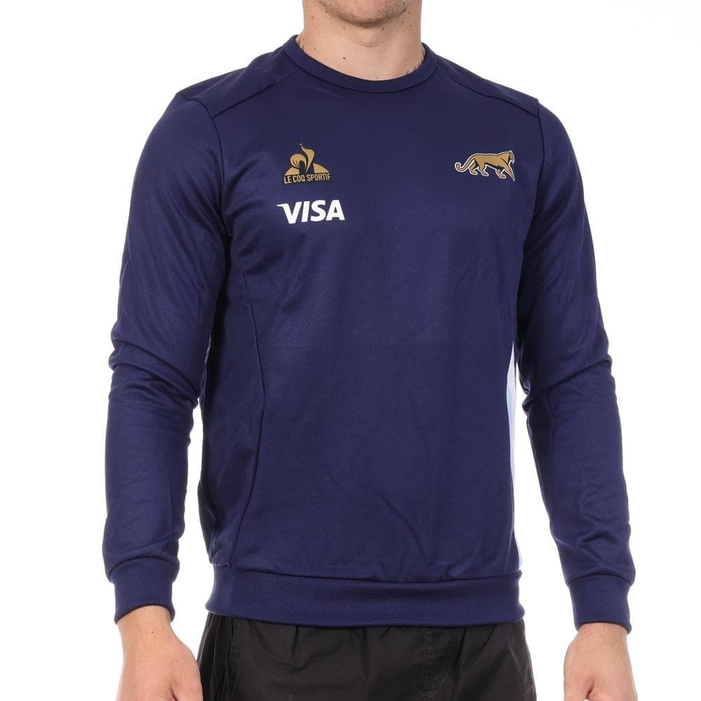 Sweat Bleu Homme Le Coq Sportif Crew 1