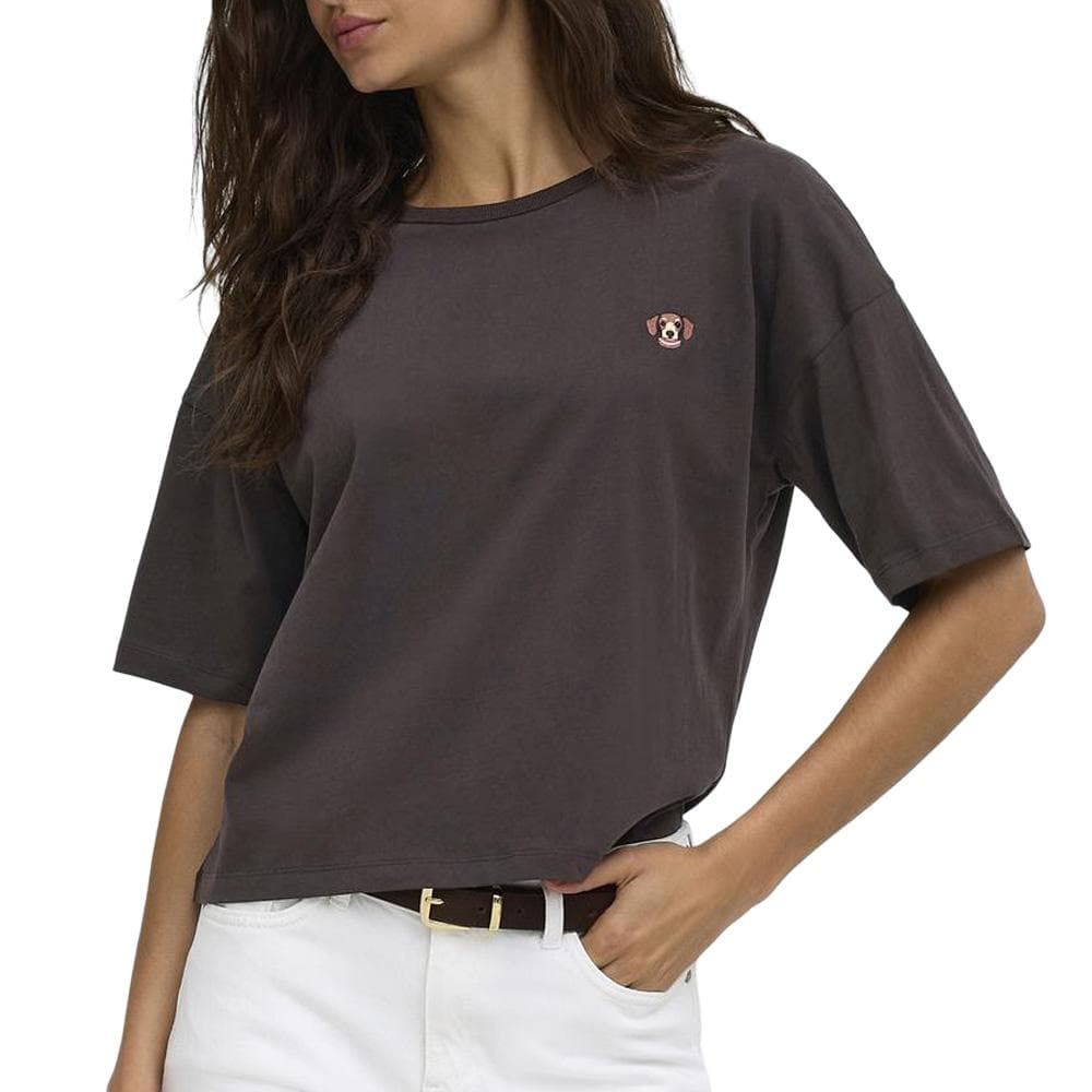 T-Shirt Marron Femme JDY Cally 1