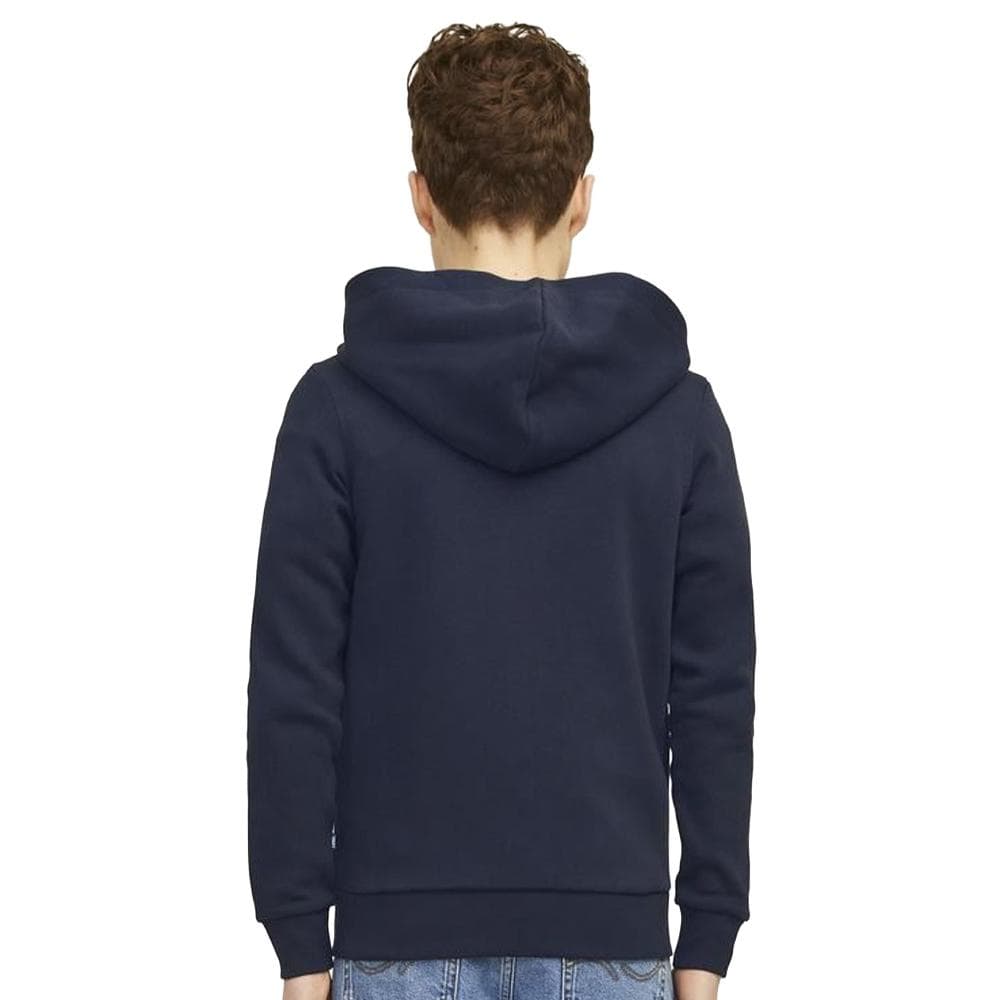 Sweat Zippe Marine Garçon Jack & Jones Jjelogo 2